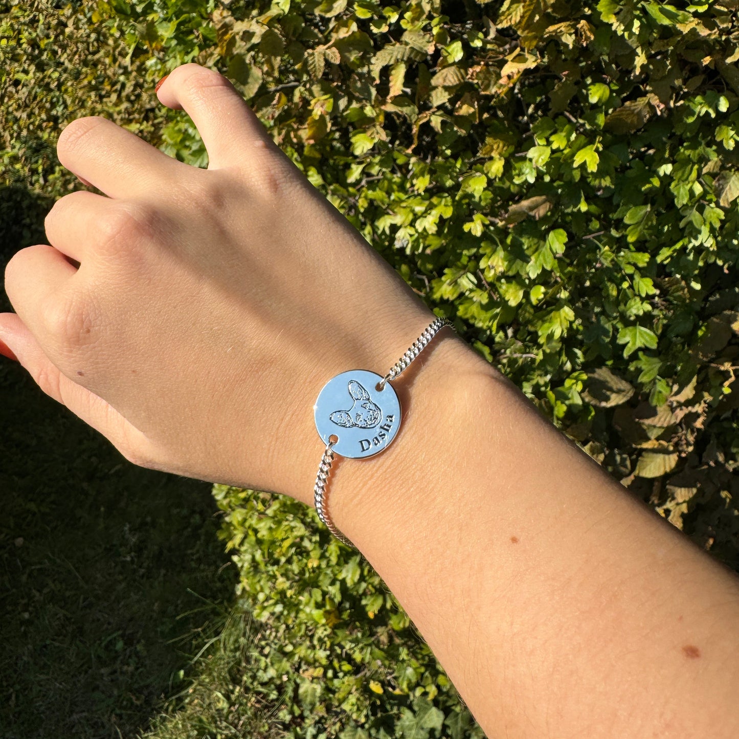 Brățară personalizată cu chipul animalului de companie