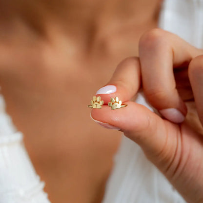 Inel personalizat cu inițiala animalului de companie