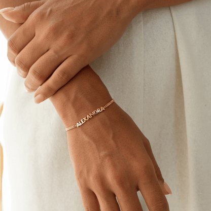 Brățară personalizată cu nume