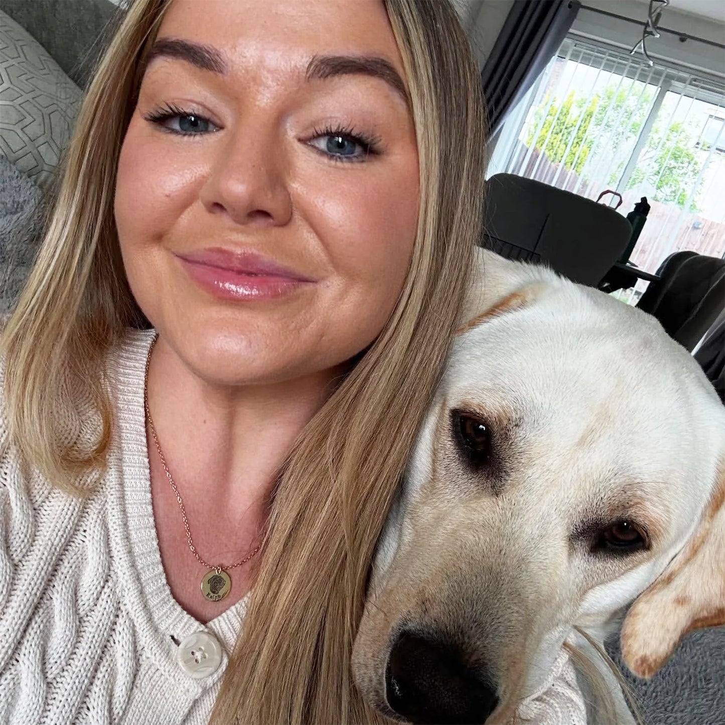 Colier personalizat cu chipul animalului