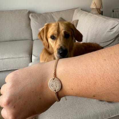 Brățară personalizată cu chipul animalului de companie